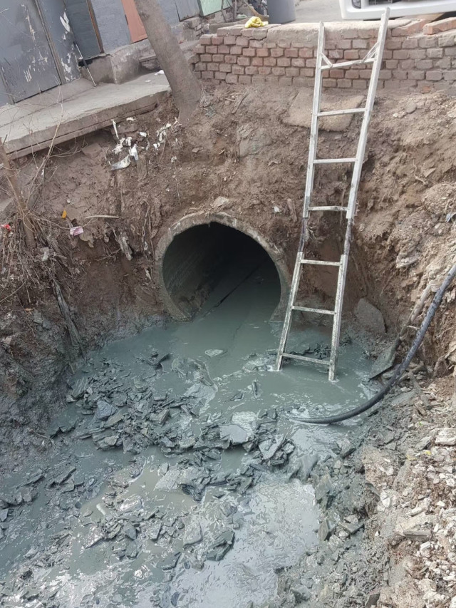 高场办事处管道清洗