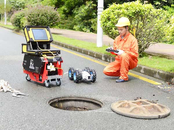 高场办事处管道机器人检测